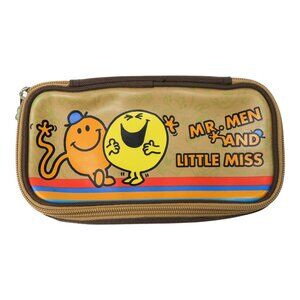 Vintage 90s Mr. Men and Little Miss Pencil Pouch
